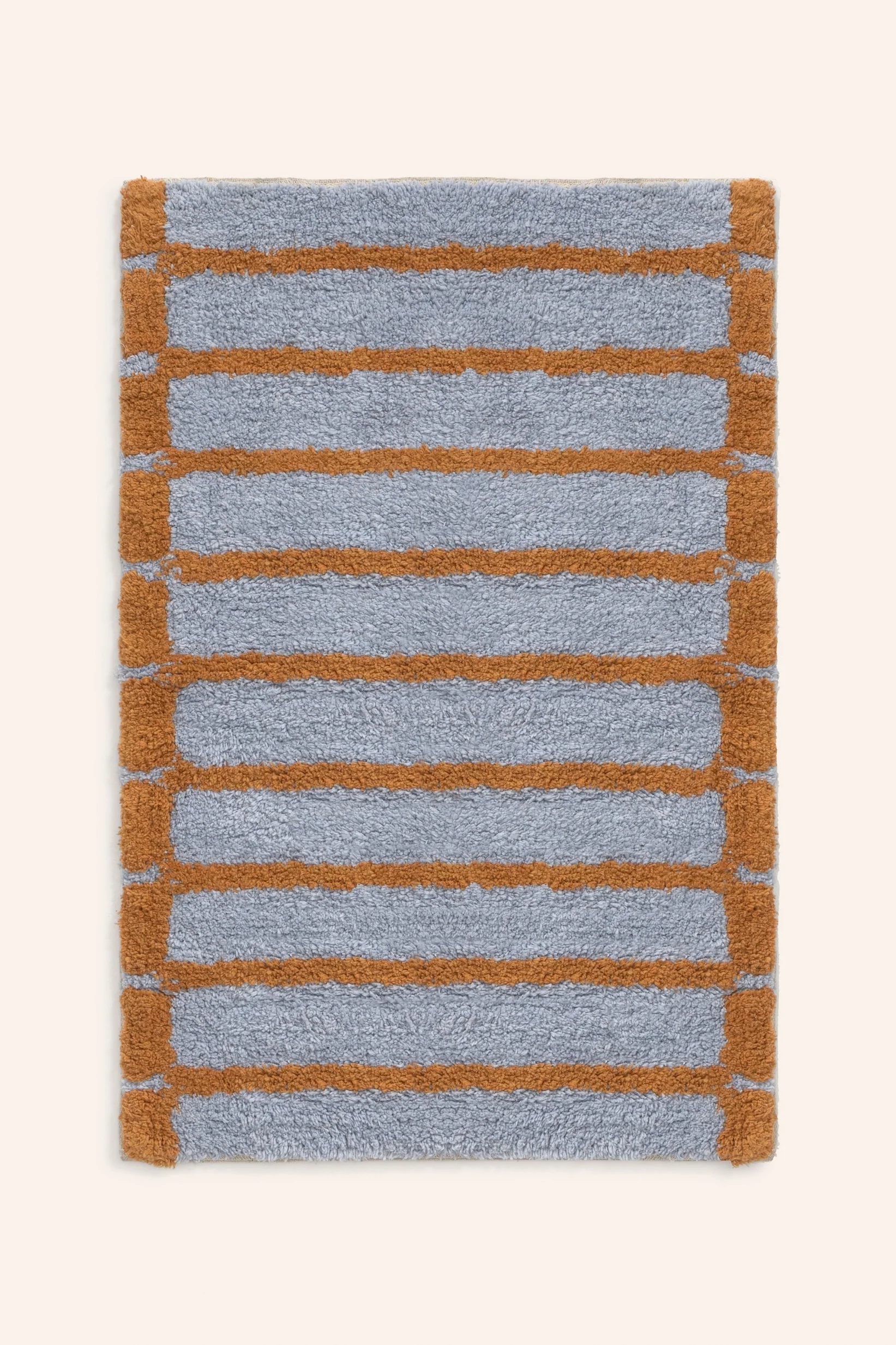 Alfombra de baño a rayas azules Saturno - Image 7