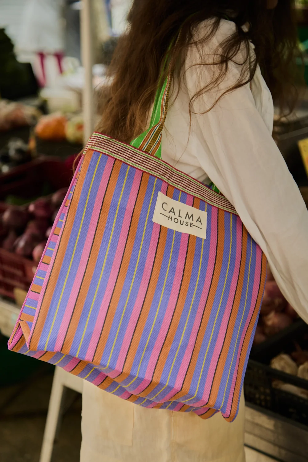 Bolso de PET reciclado lila y rosa Berlin - Image 7