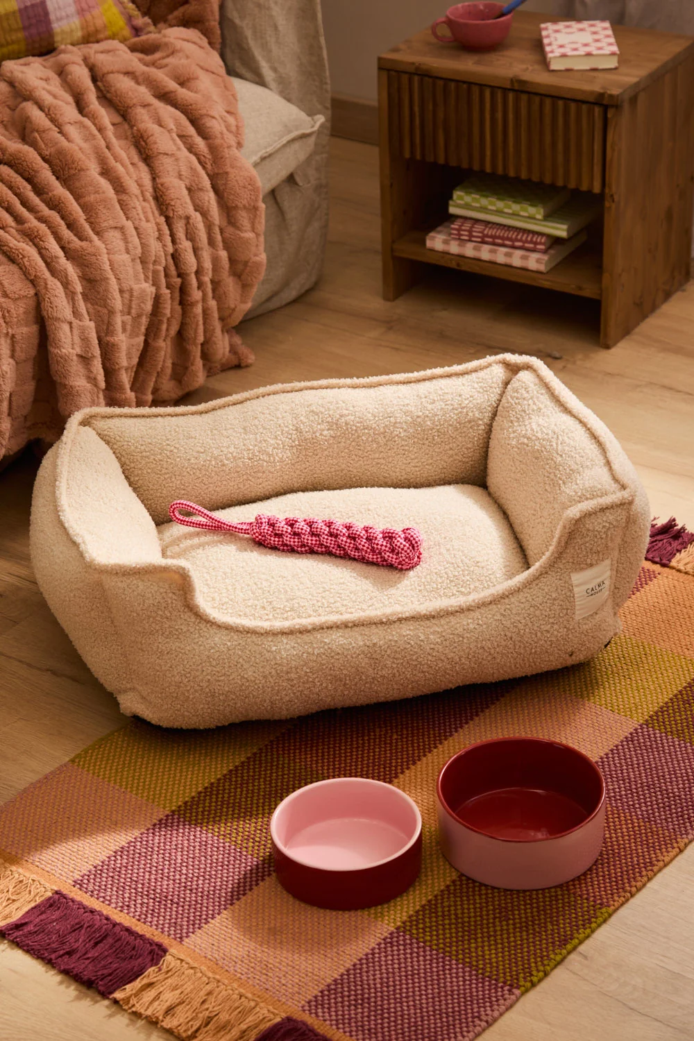 Cama desenfundable cruda para mascotas Taico