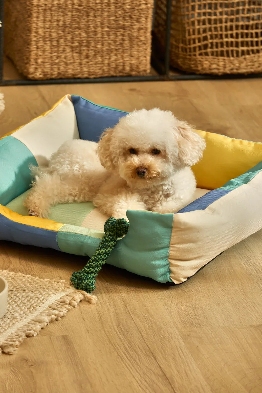 Cama turquesa para mascotas Buby - Image 6