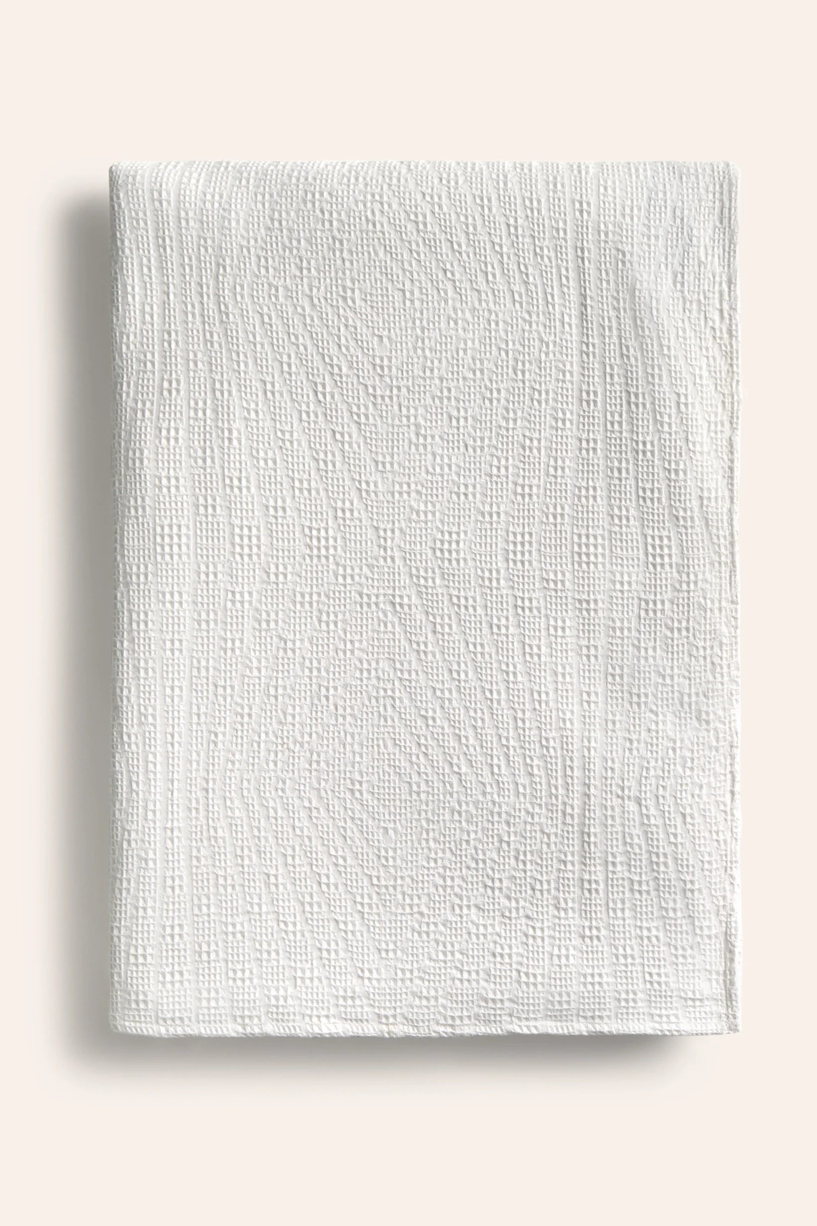 Colcha de algodón blanco Gracia - Image 4