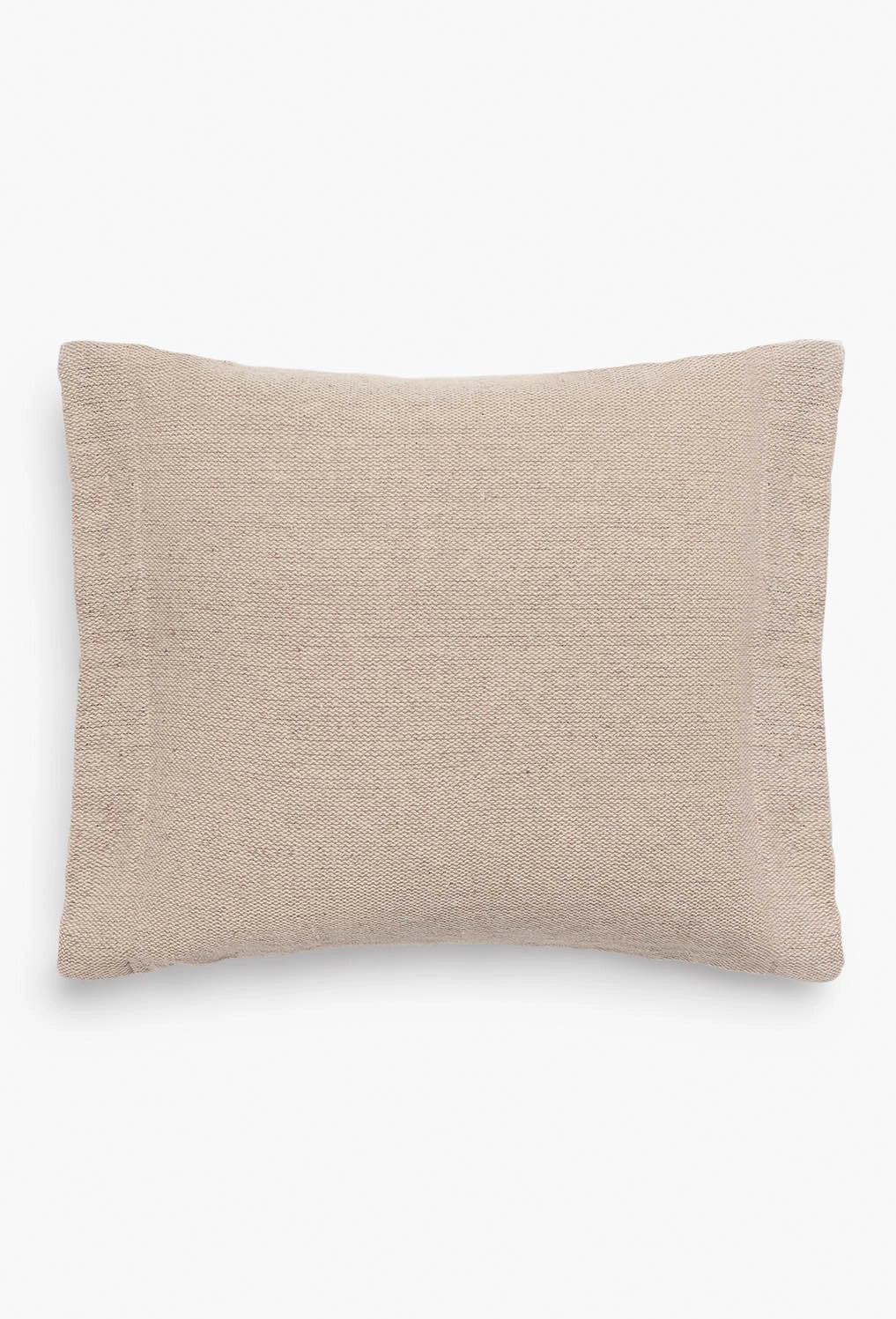 Funda de cojín cuadrada a rayas beige con botones Sorento - Image 8