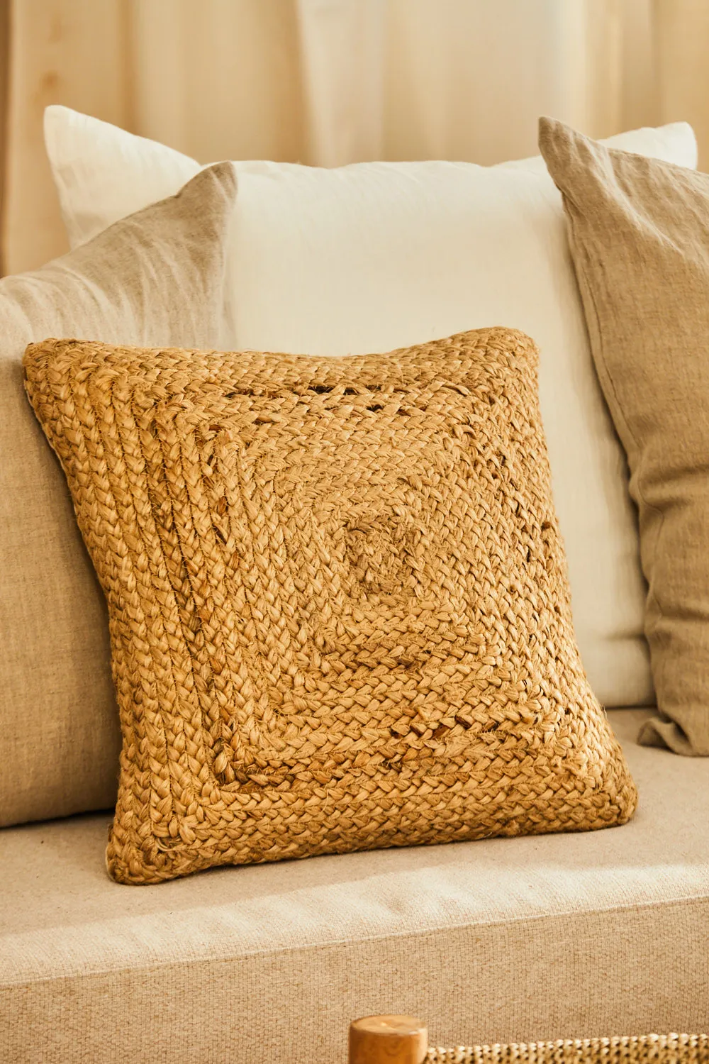 Funda de cojín de yute Ural - Image 8