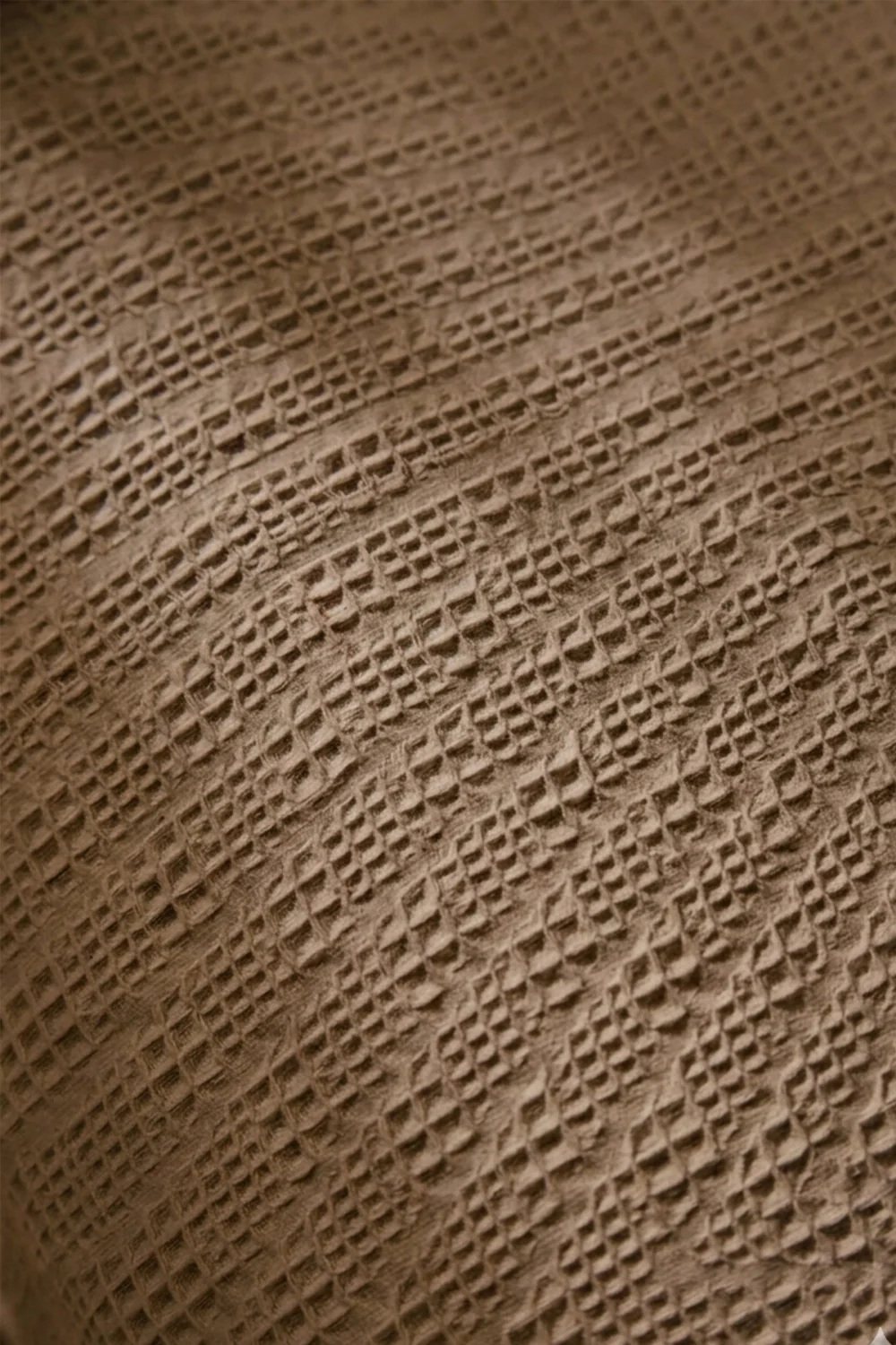 Funda de sofá de algodón marrón Gracia - Image 3