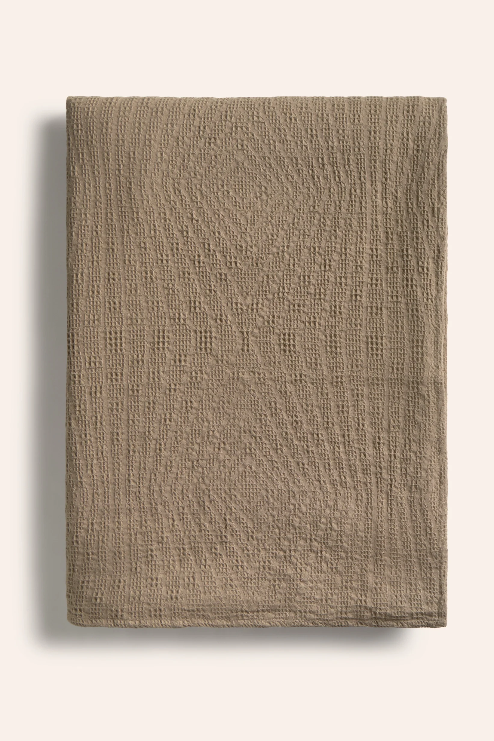 Funda de sofá de algodón marrón Gracia - Image 5
