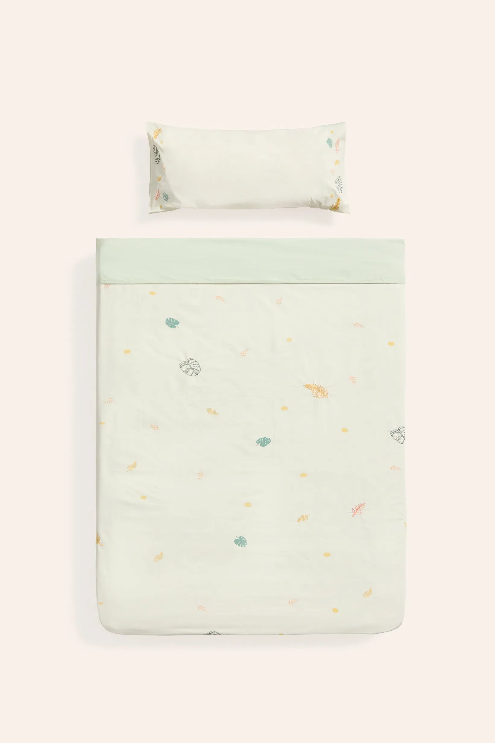Funda nórdica de cuna + funda de almohada con motivos naturales Zunca - Image 5