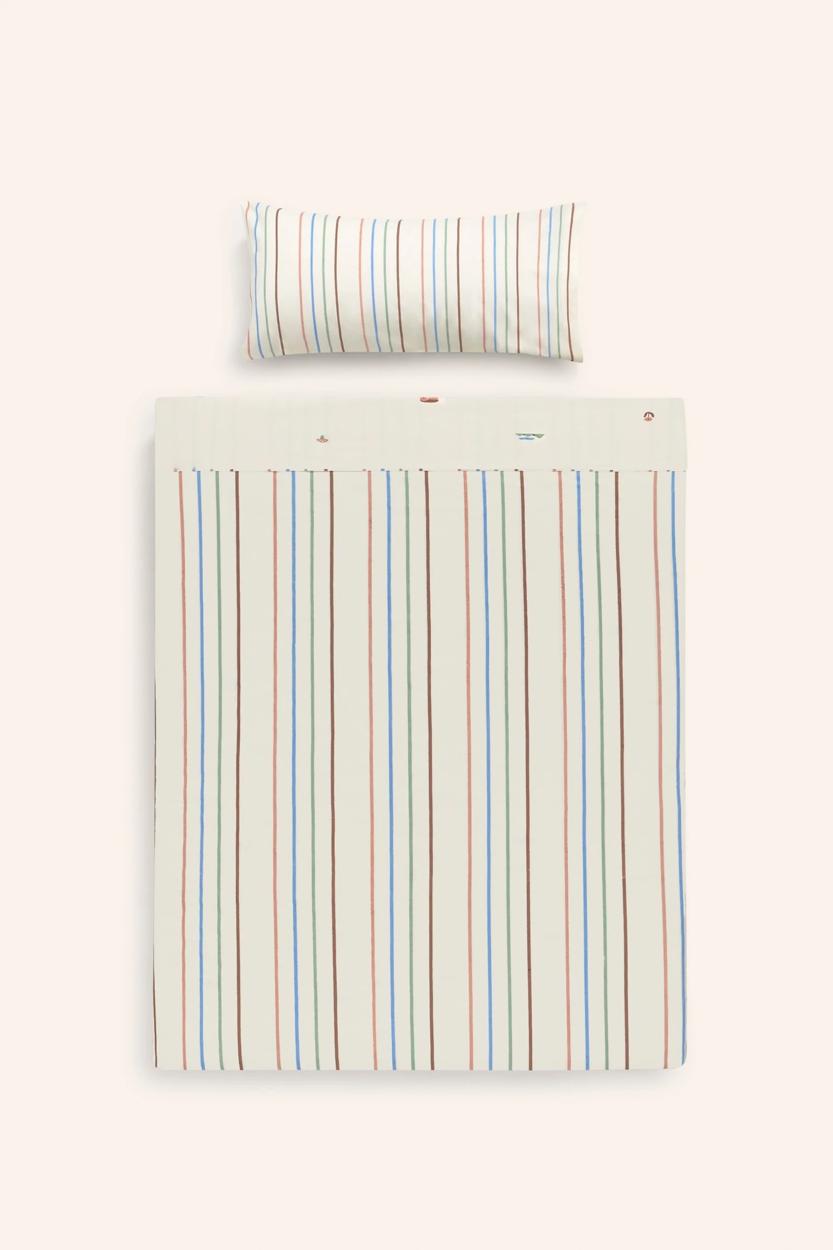 Funda nórdica + juego de almohada con print multicolor Camp - Image 11