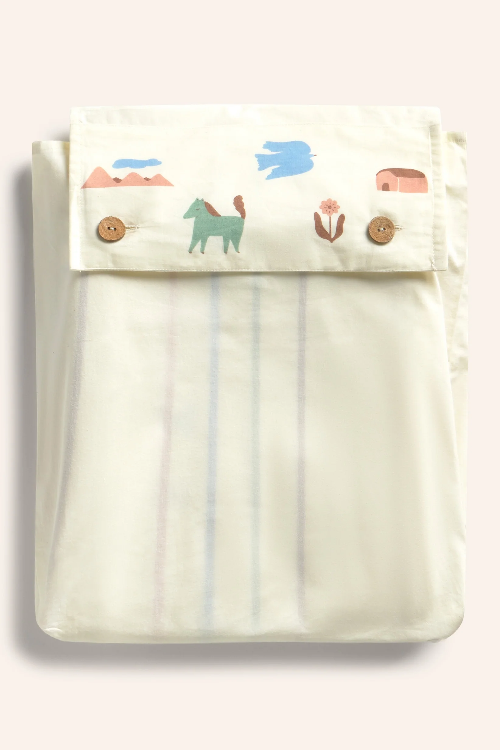 Funda nórdica + juego de almohada con print multicolor Camp - Image 12