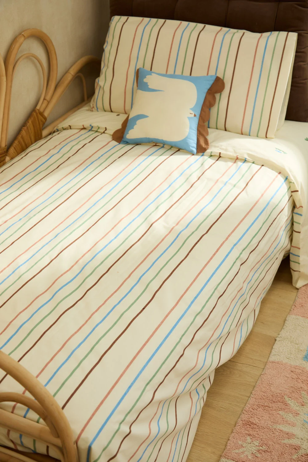 Funda nórdica + juego de almohada con print multicolor Camp - Image 3