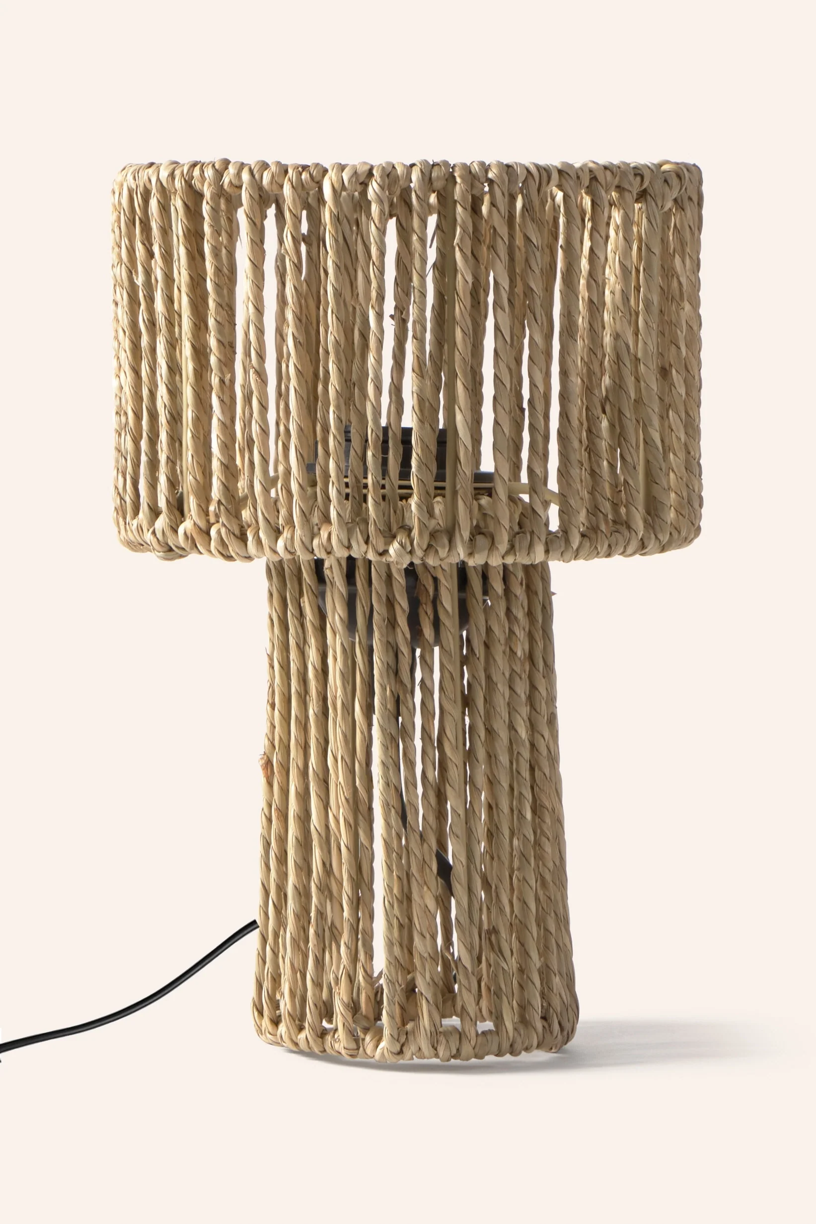 Lámpara de mesa de yute Far - Image 8