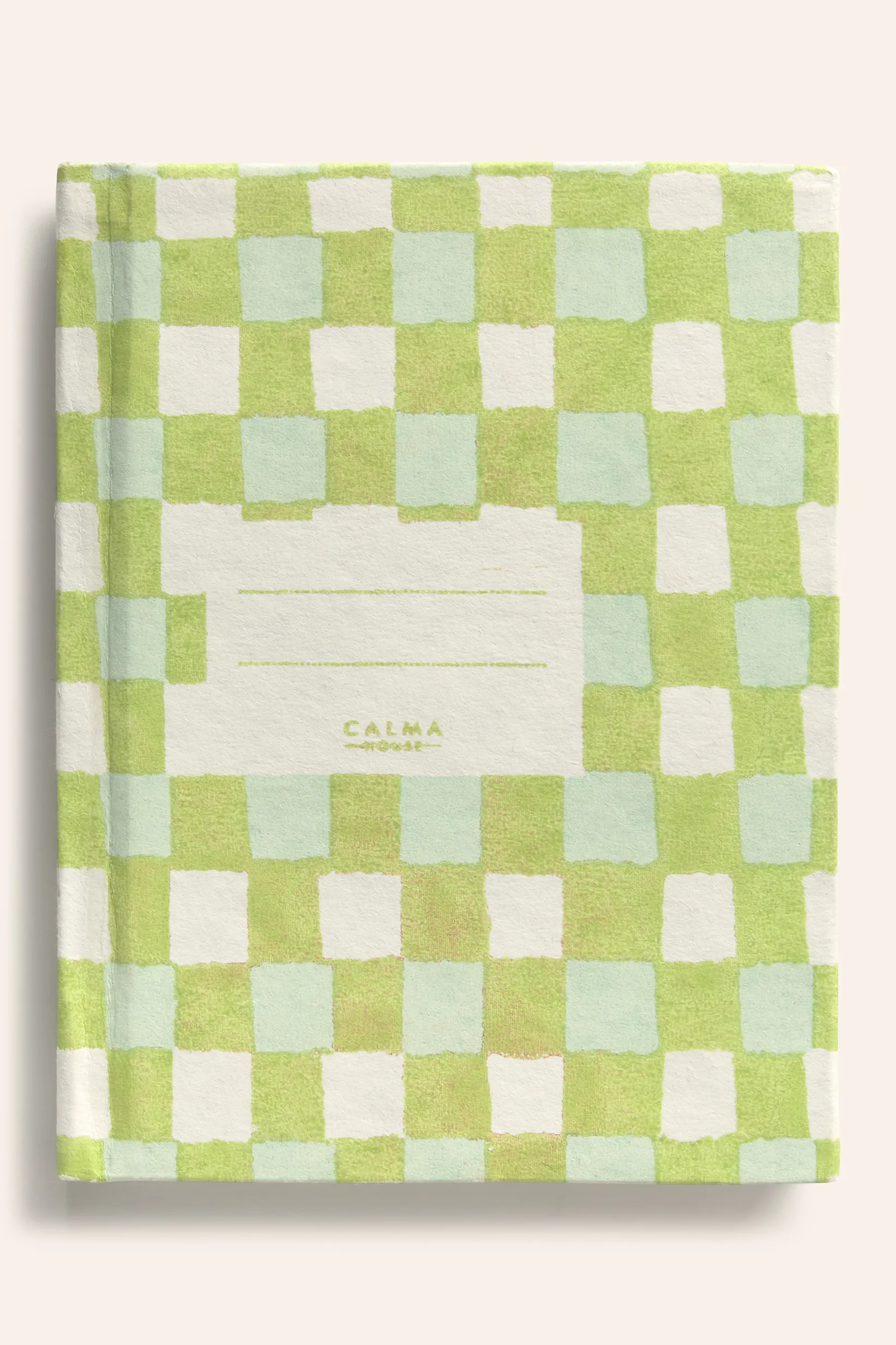 Libreta de bolsillo artesanal verde Roser - Image 5
