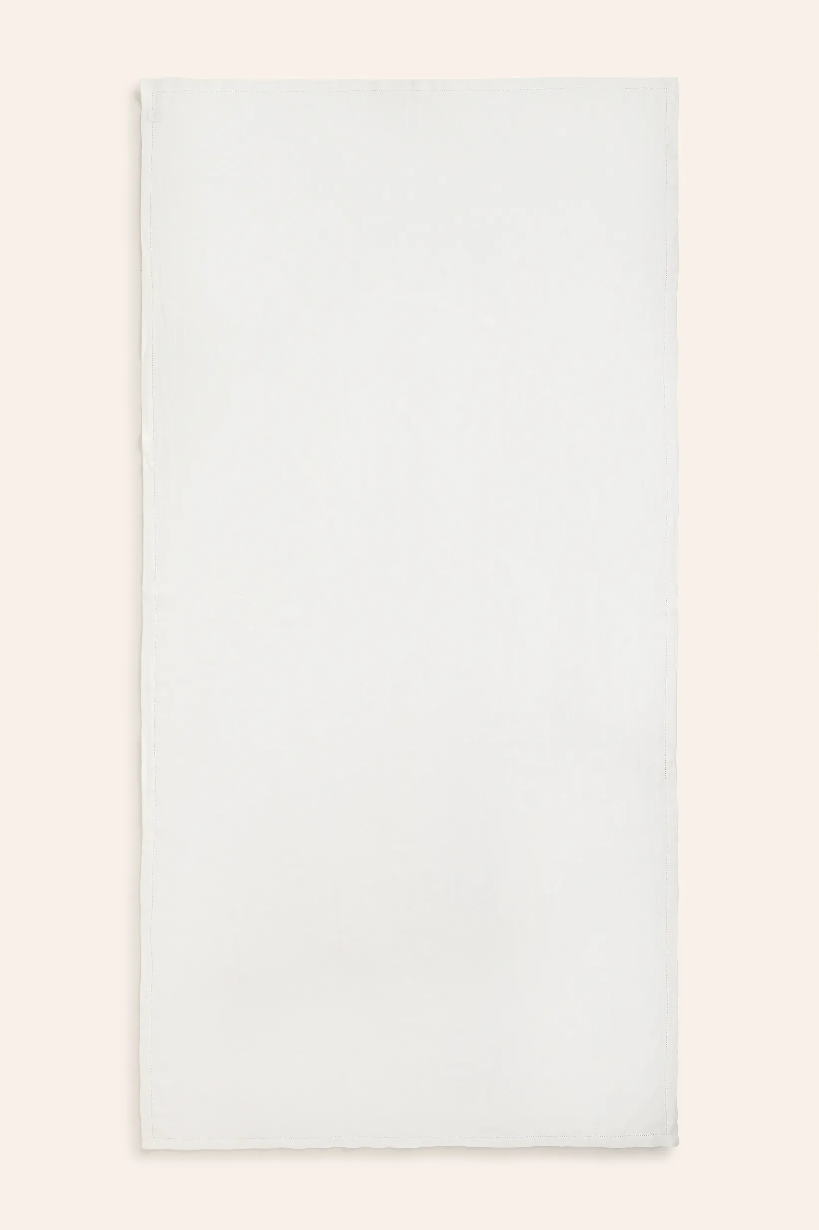 Mantel de puro lino con vainica crudo Lino - Image 6