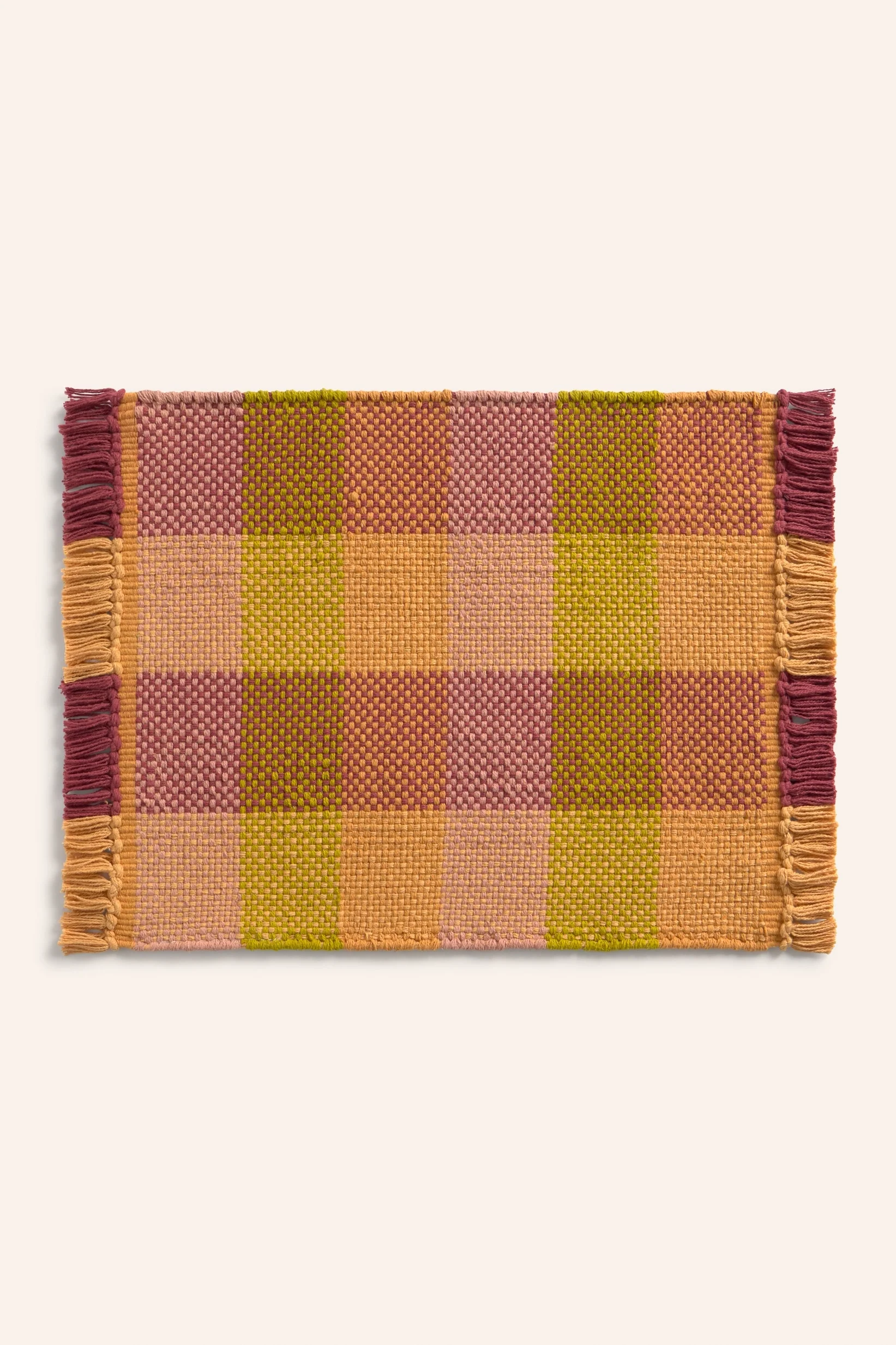Mantel individual de algodón trenzado Croma - Image 4