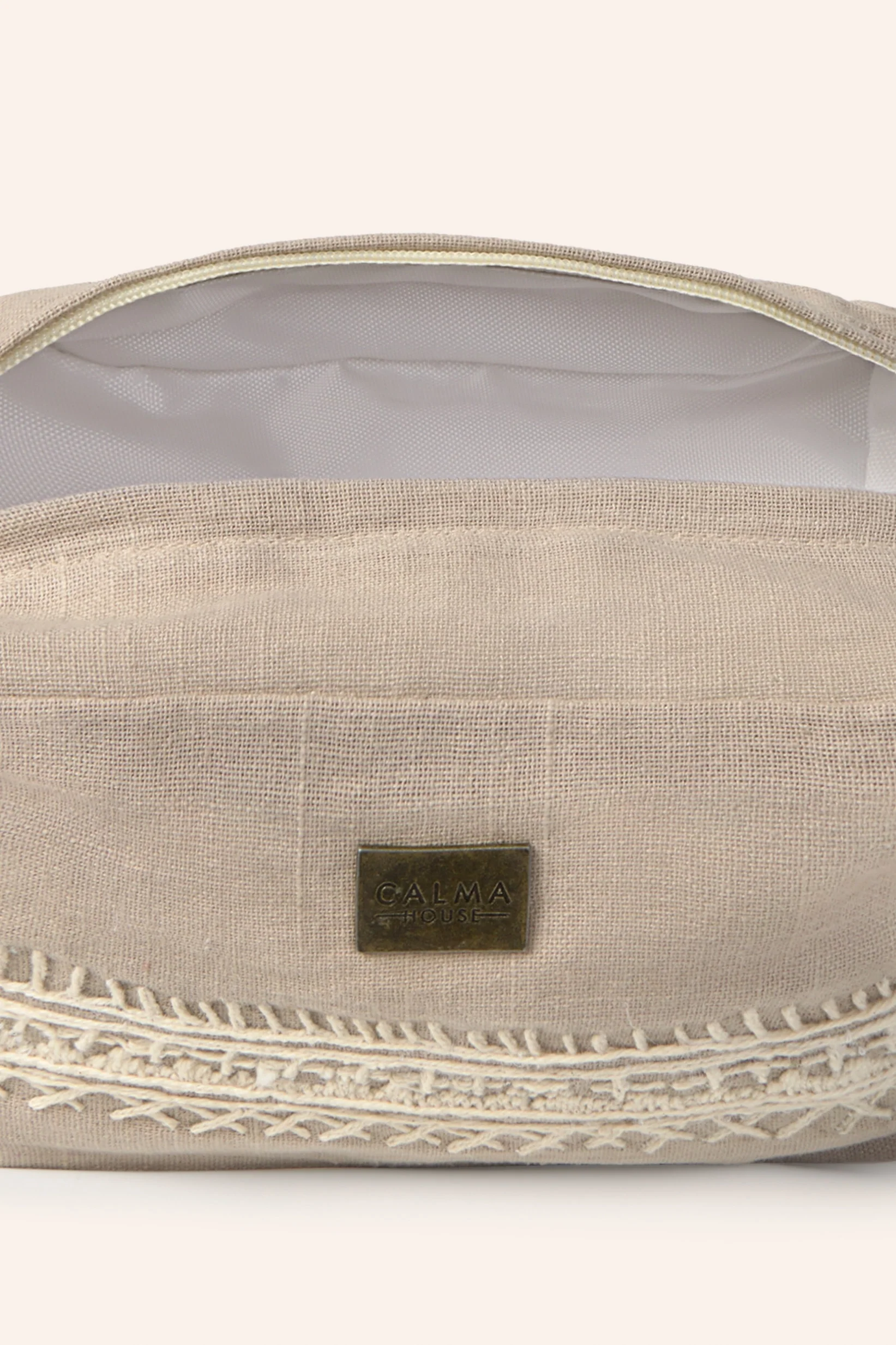 Neceser de algodón bordado Traste - Image 7