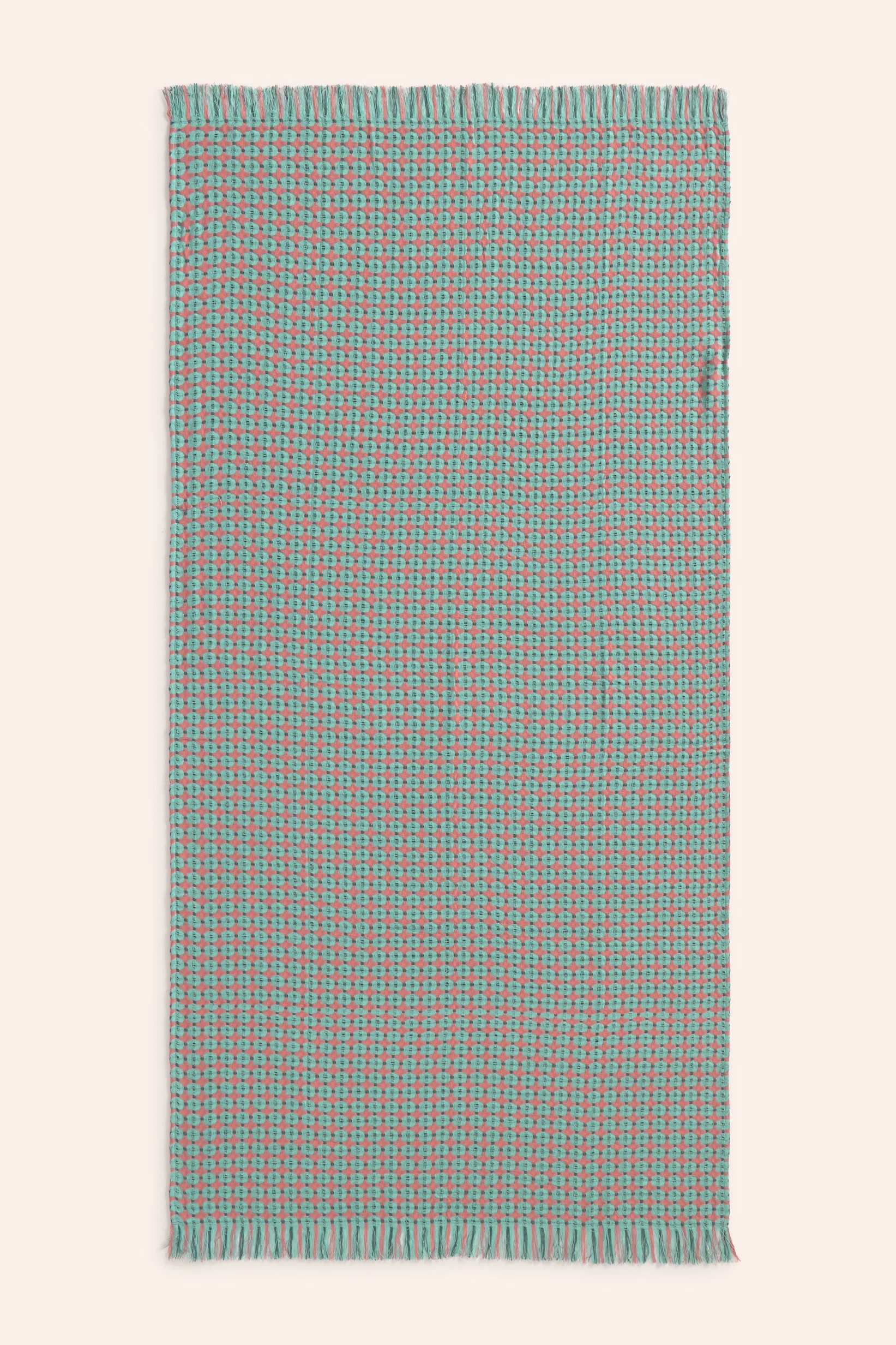 Plaid de tejido en patrón verde Jan - Image 3
