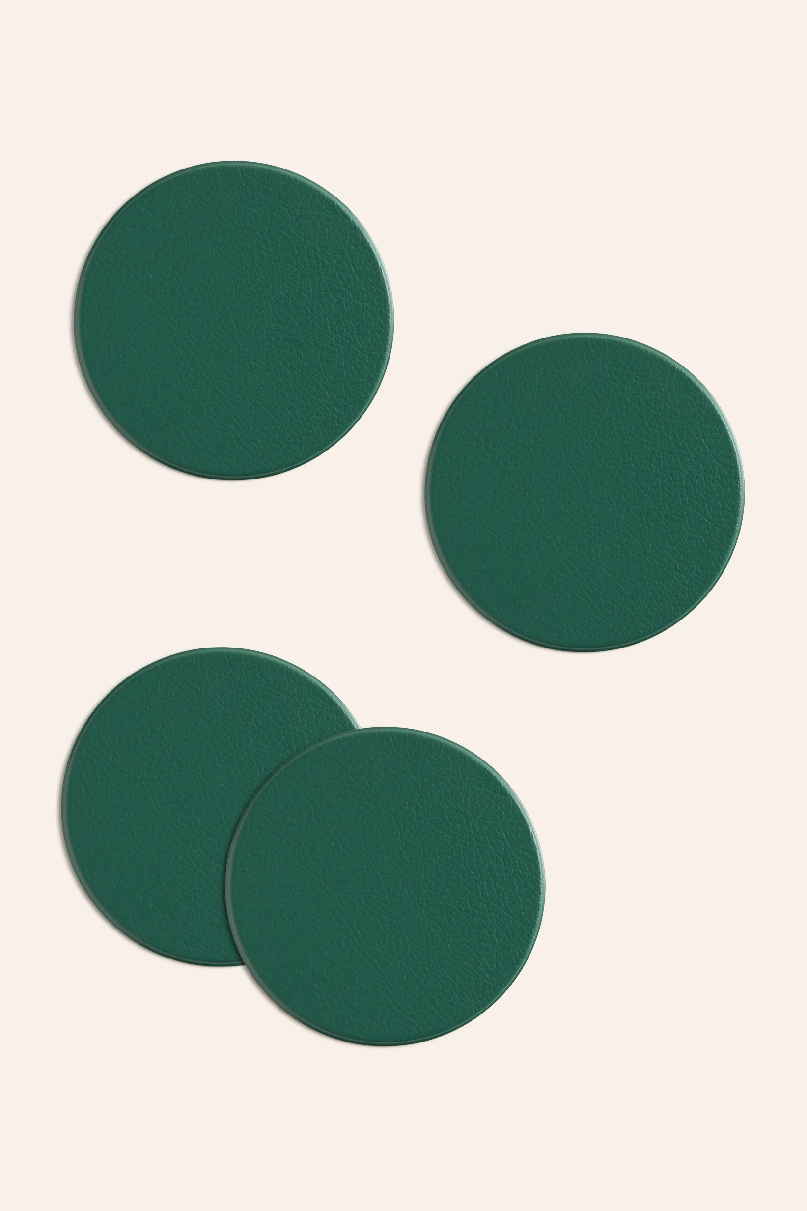 Set de 4 posavasos verde Pla - Image 3