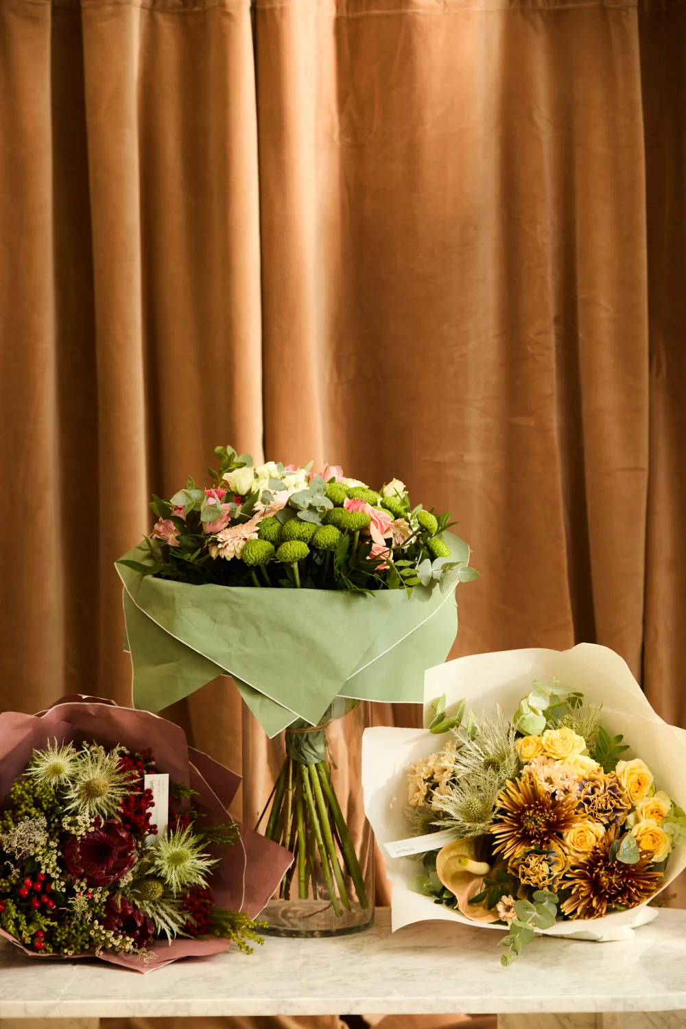 Ramo flores naturales de estilo natural Cielo - Image 5