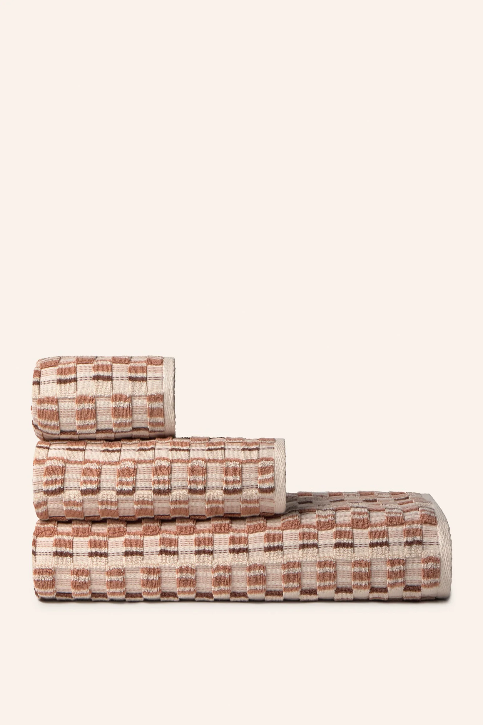 Toalla de baño de de gramaje 560 g/m² algodón de rizo jacquard Mercurio - Image 8