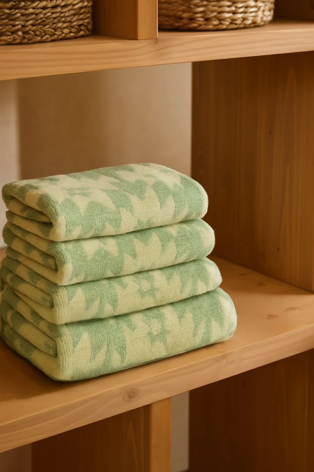 Toalla de baño de algodón de gramaje 530 g/m² de rizo jacquard Neptuno - Image 11