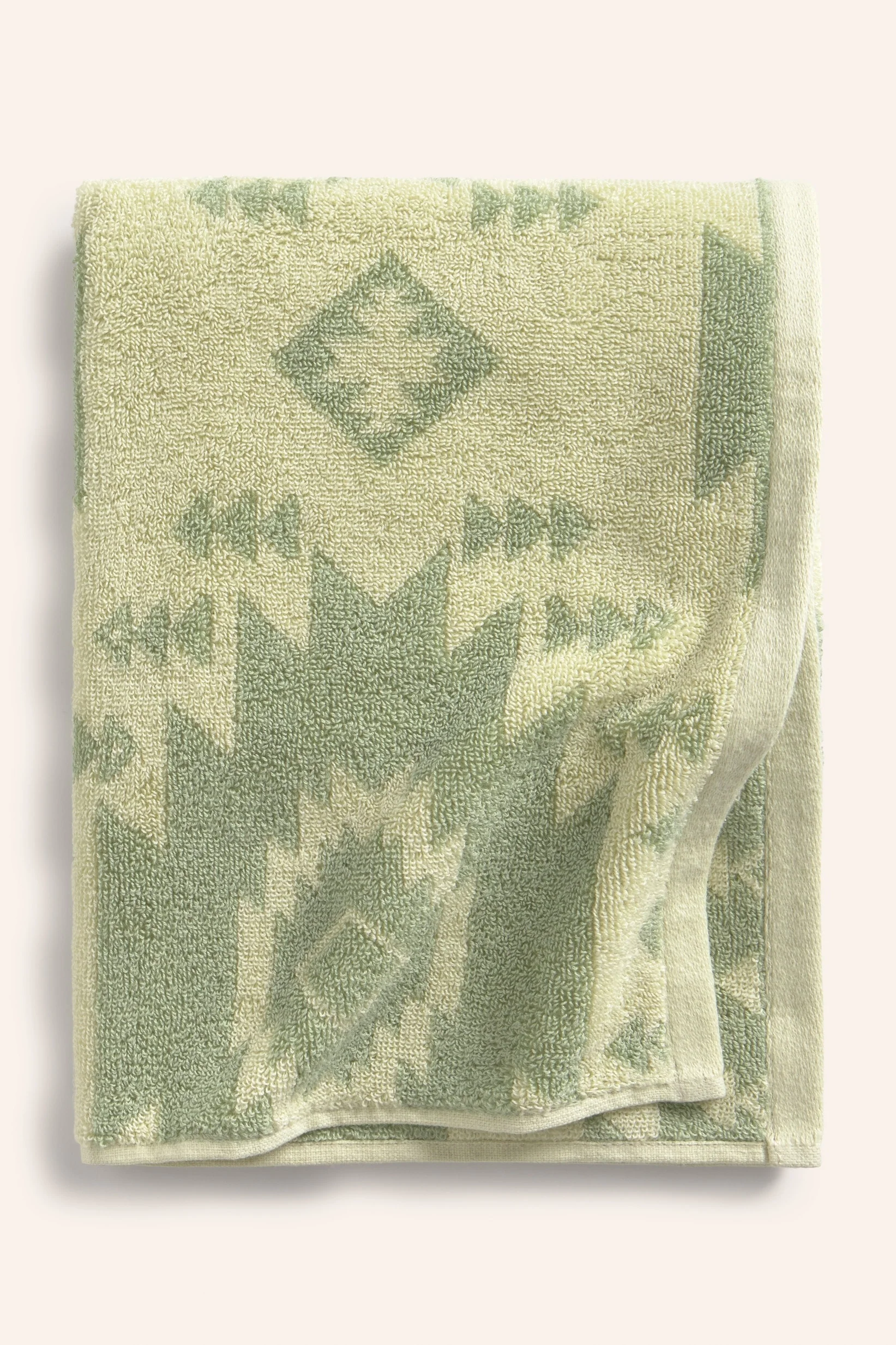 Toalla de baño de algodón de gramaje 530 g/m² de rizo jacquard Neptuno - Image 4