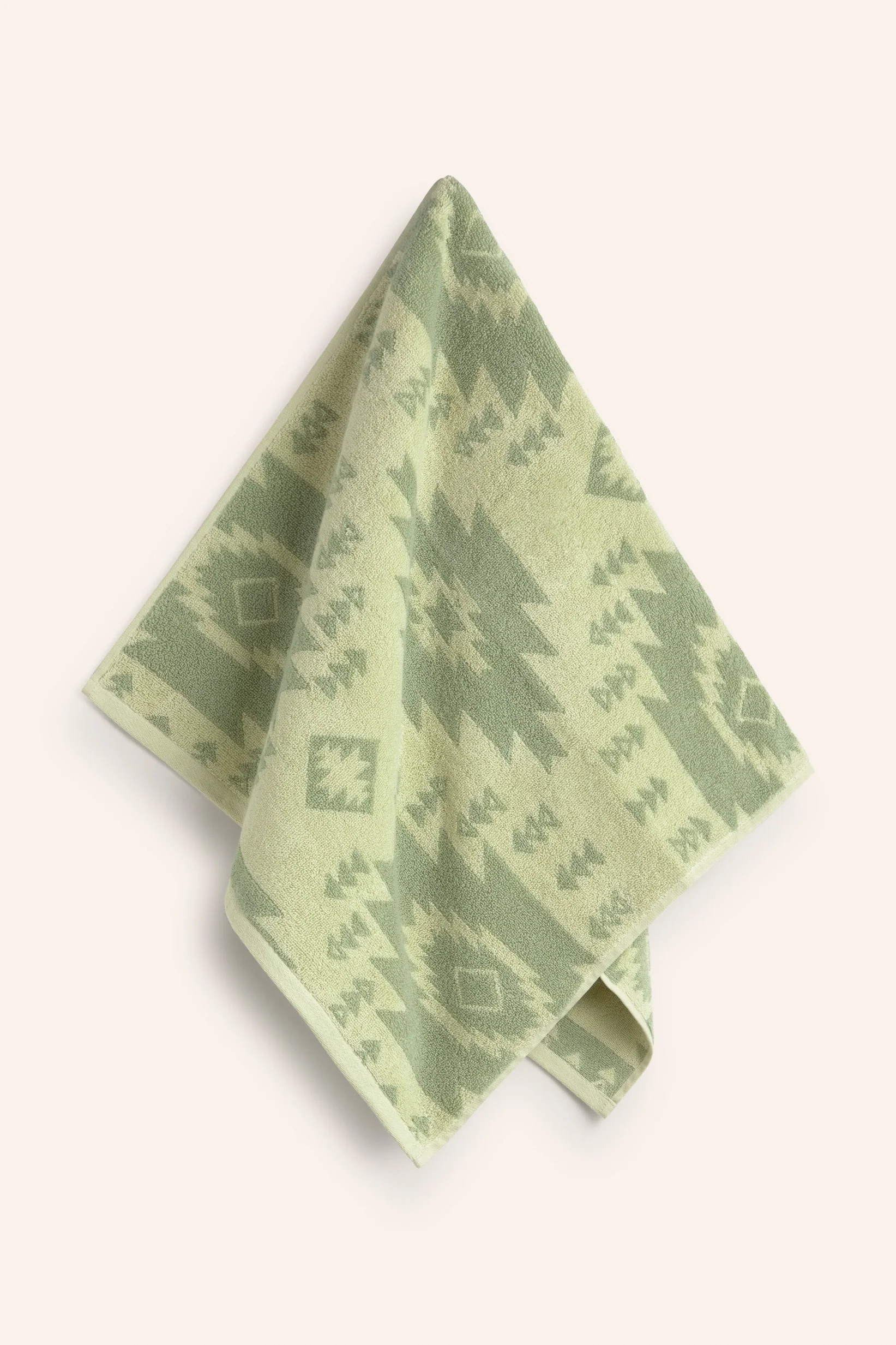 Toalla de baño de algodón de gramaje 530 g/m² de rizo jacquard Neptuno - Image 5