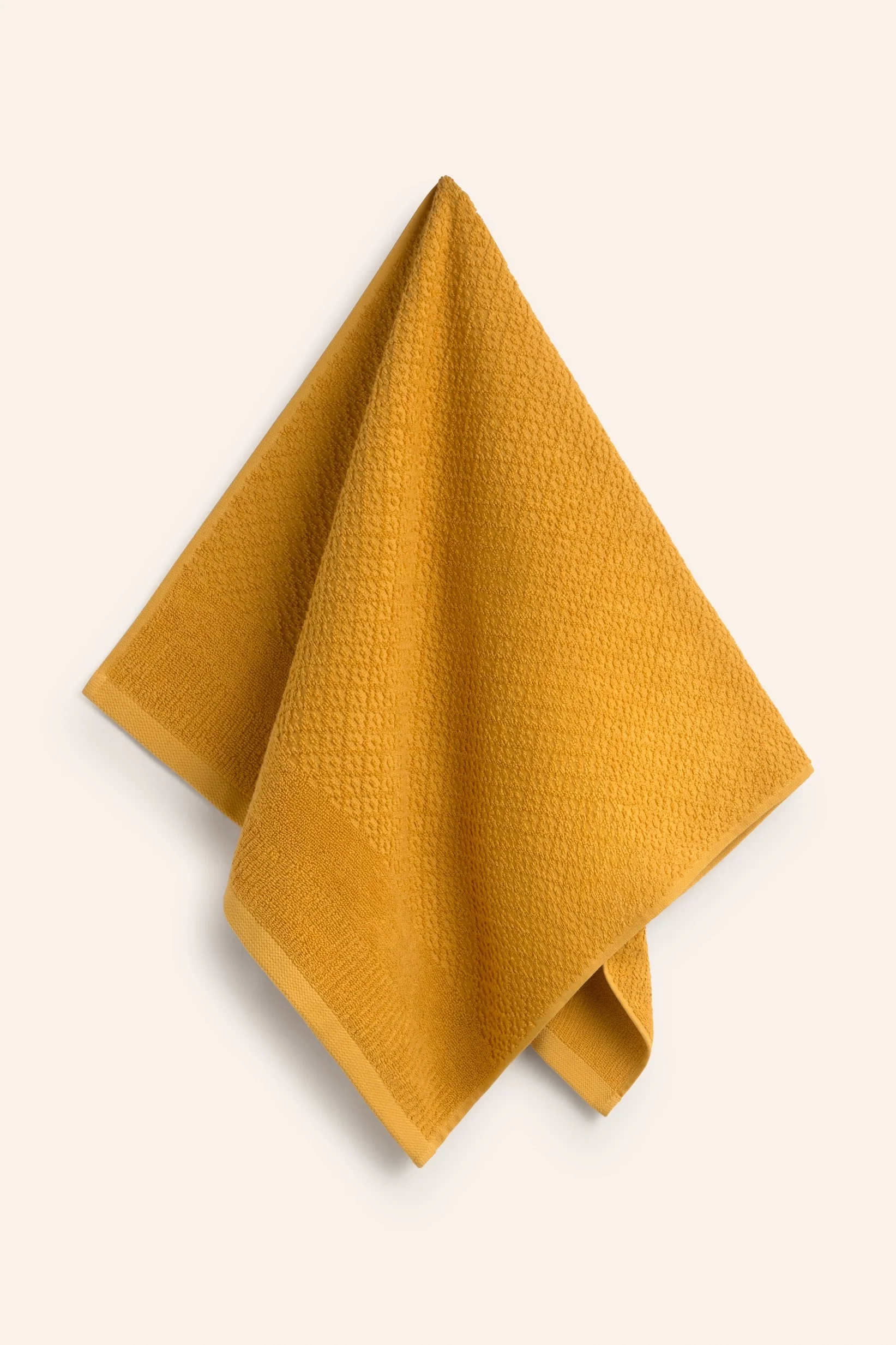 Toalla de baño de algodón de gramaje 500 g/m²  mostaza Venus - Image 6